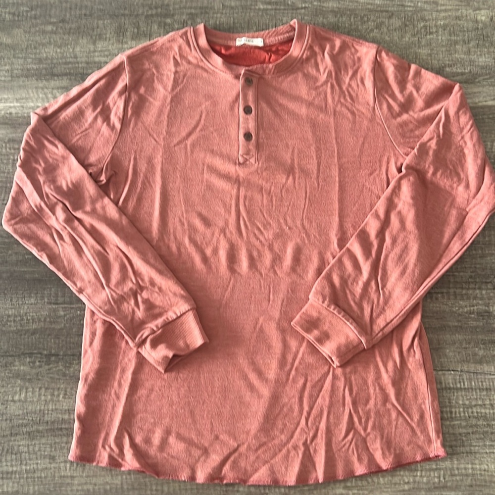 Marine Layer Long Sleeve Henley - Size Small